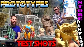 MASTERS OF THE UNIVERSE PROTOTYPES THUNDERCATS TEST SHOT STORE DISPLAY VINTAGE TOYS JUGUETES