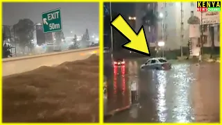 Nairobi Expressway FLOODED after night of Heavy Rain