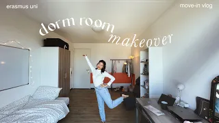 Erasmus University, Rotterdam HATTA BUILDING | aesthetic~ DORM ROOM TOUR & MAKEOVER (2023)