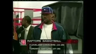 Lebron James 56 pts, season 2005 cavs vs raptors