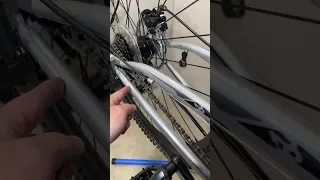 ALL STEEL rear half of the Mongoose Impasse Dual Mountain Bike?