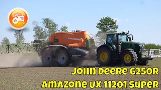 Spraying 2024 | John Deere 6250R & Amazone UX 11201 Super