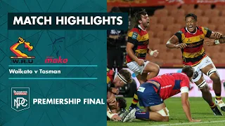 Premiership Final | Waikato v Tasman (Bunnings NPC 2021)