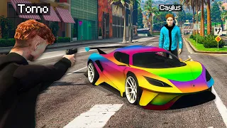 We Found A ULTRA RARE Rainbow Supercar In GTA 5 RP.. (Mods)