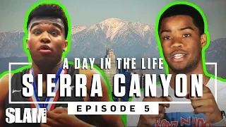 Cassius Stanley & Sierra Canyon TURNED UP otw to the STATE CHIP  🏆 | SLAM Day in the Life