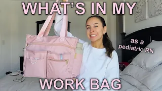 WHATS IN MY WORK BAG | new grad RN