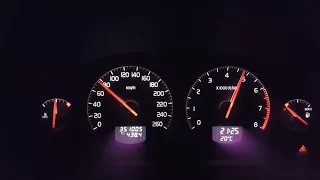 Volvo S60 2.4 (170HP) Acceleration 0-160 km/h | 0-100 km/h
