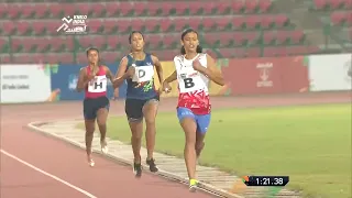 4 x 400M Relay Final - Under 17 Girls | Khelo India Youth Games 2020