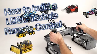 How to build a LEGO Technic Remote Control