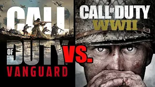 COD Vanguard vs Call Of Duty WWII Comparison, PS4 Beta Gameplay