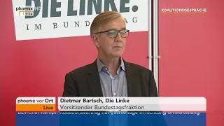 Statement von Dietmar Bartsch zum Ergebnis der Koalitionsverhandlungen am 07.02.18