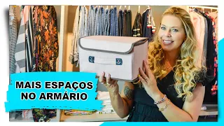 10 IDEIAS PARA ORGANIZAR O ARMÁRIO DE ROUPAS PEQUENO | OSF®️ - Rafa Oliveira