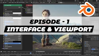 Blender Tamil Tutorial | Episode:1- Interface & Viewport | Arun SV