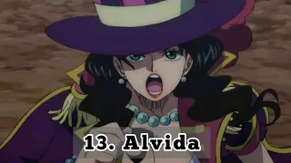 ONE PIECE: 20 Most Beautiful Girls in One Piece (After Time-Skip and from the Current Episode)