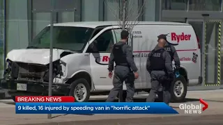 9 dead, 16 injured in Toronto van attack