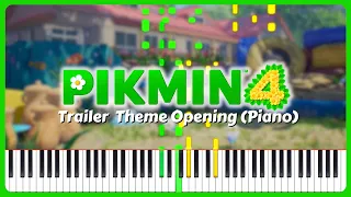 Trailer Theme Opening ~ Pikmin 4 | Piano Cover