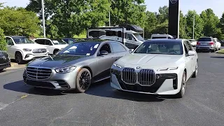 Mercedes-Benz S580 vs. BMW 760i - Side-by-Side Comparison