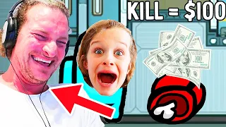 PAPA PLAYS IN AMONG US $100 Every time you win - Gaming w/ The Norris Nuts