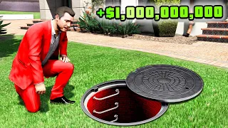 Michael's BILLIONAIRE BUNKER in GTA 5! (Secret)