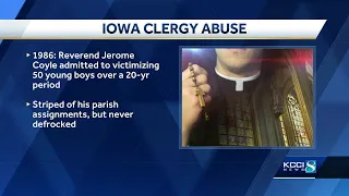 REPORT: Church covered up Iowa priest's abuse of 50 boys