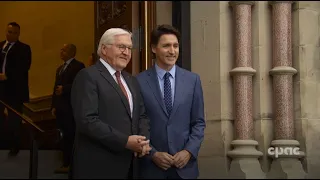 German President Frank-Walter Steinmeier visits Canadian Parliament – April 24, 2023