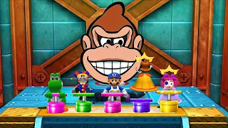 Mario Party The Top 100 - SMG4's Minigames Battle (Hardest Difficulty)