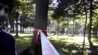 How a 40m-Slackline sounds