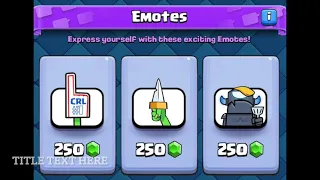 Day 20 of seeing if my emote shop will 3 crown!