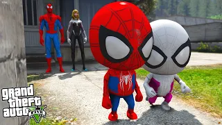 BEBE GWEN e BEBE ARANHA FUGIRAM DE CASA no GTA 5