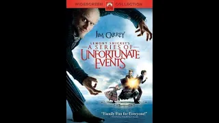 Opening to Lemony Snicket's A Series of Unfortunate Events Widescreen DVD (2005)
