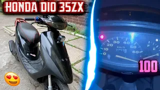 ЛЮТАЯ HONDA DIO 35ZX / ТЕСТ-ДРАЙВ