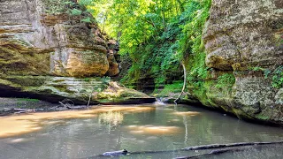 Camping, Hiking, and Exploring Starved Rock State Park in Illinois - S2:E9