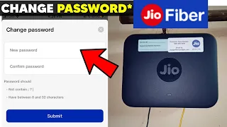 How To Change Jio Fiber Wifi Password in My Jio App | How to reset jiofiber username and password