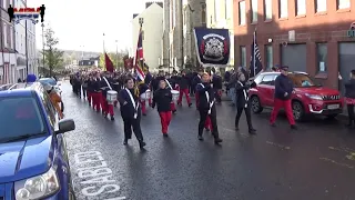 South Belfast Protestant Boys Flute Band Arriving @ Shutting of the Gates Parade 2021