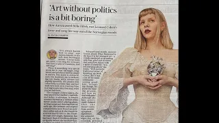 AURORA - Quote 730: "Art without politics is a bit boring" (pub 2024-05-25)