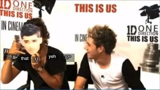 Louis vs Harry imitating Zayn on the phone