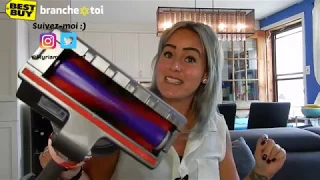 Test blogueur de l'aspirateur-balai Cyclone V10 Absolute de Dyson