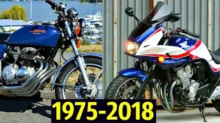 Honda CB400 Super Four - Эволюция (1975 - 2018) !