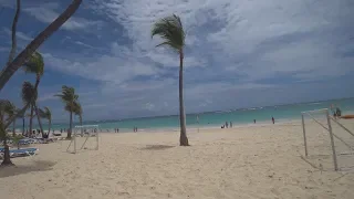 RIU Hotel Resorts PUNTA CANA Beach walk to RIU REPUBLICA 2019