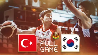 Turkey v Korea | Full Basketball Game | FIBA U19 Basketball World Cup 2023