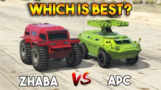 GTA 5 ONLINE : ZHABA VS APC (WHICH IS BEST?)