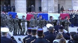 Hommage aux deux soldats tués en Centrafrique - 16/12