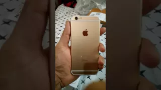 iPhone 6 Gold unboxing in 2017 upgradable to ios 11