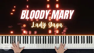 Lady Gaga - Bloody Mary (Tiktok Version) | Wednesday Piano Cover