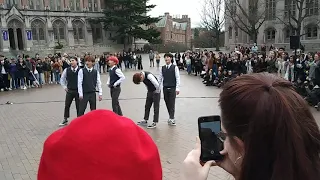 A.C.E Busking in Seattle @UW Red Square