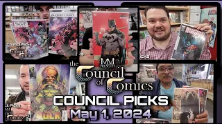 THE COUNCIL'S NEW COMIC BOOK DAY PICKS FOR MAY 1, 2024 #comicbooks #ncbd #comics