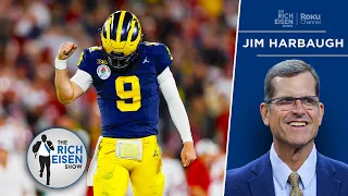 Chargers HC Jim Harbaugh: J.J. McCarthy Could Be 1st QB Selected in NFL Draft | The Rich Eisen Show