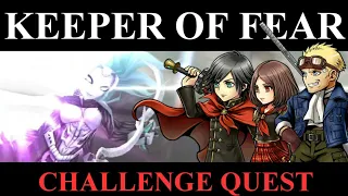 DFFOO [GL]: Keeper of Fear, CHALLENGE QUEST [60 TURNS] - Machina, Rem, Cid (Klay)