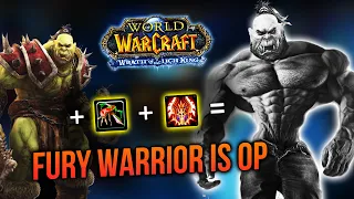 Fury Warrior is OP !! The Lich King 25 Heroic | Wrath of The Lich King