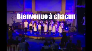 Bienvenue à chacun - Jem Kids 147.  (Ecole Timothée, Genève, Suisse)